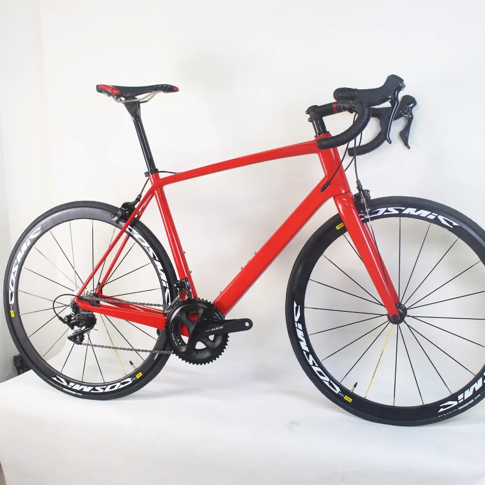 New arrival Carbon Road Complet bike  with R7000/R8000 Groupset 22 speed 49/52/54/56/58cm carbon road bicycle