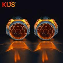 3,0 дюйма линзы проектора bi xenon с сотовым синим покрытием Hella 3R G5 металлический держатель D1 D2 D3 D4 лампы для автомобильных фар