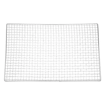 

Fashion- Metal Squares Holes Grilling Barbecue Wire Mesh 40cm x 25cm