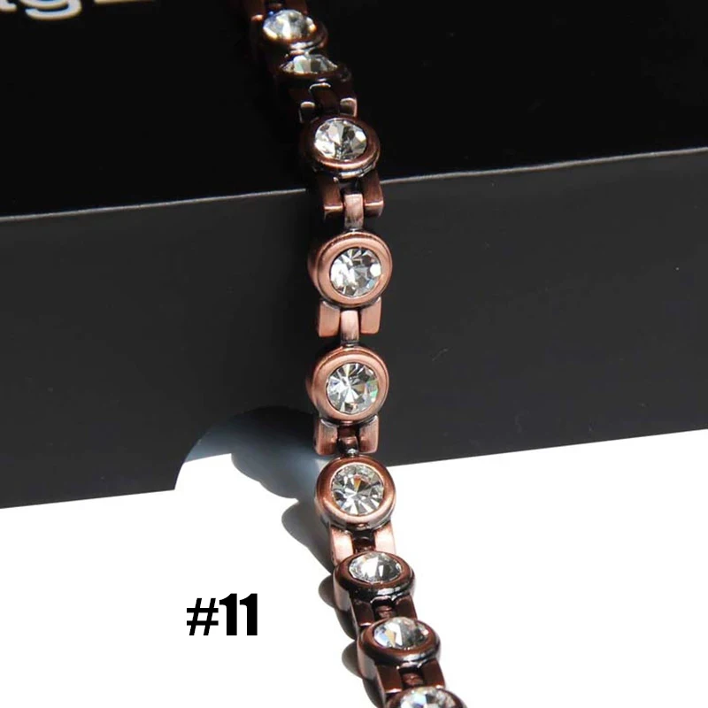 Vintage Copper Magnetic Bracelets For Women Pain Relief Pure Copper Adjustable Bio Energy Blood Pressure Accessory Bracelet