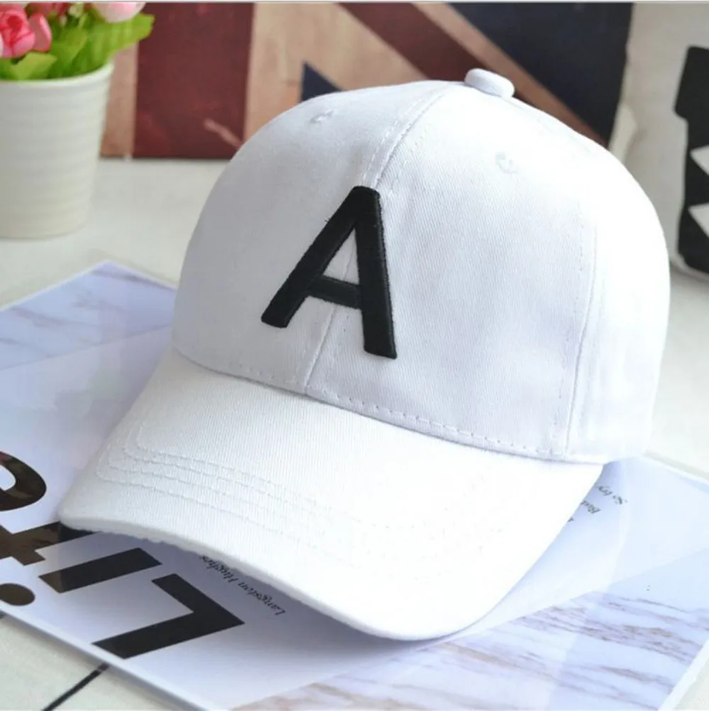 Baby Boy Baseball Cap kids summer sun hat solid color letters Summer Autumn Boys Girls Casual Hip Hop Sun Snapback caps