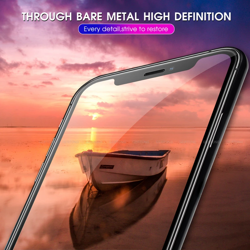 Защитное стекло 20D для iPhone 6 6s 7 8 Plus X XS XR MAX пленка экрана из закаленного стекла 11 Pro