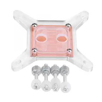 

48 * 48 * 1.8mm Computer CPU Water Cooler Block Cooling Block Copper Base No Water Channel for Intel