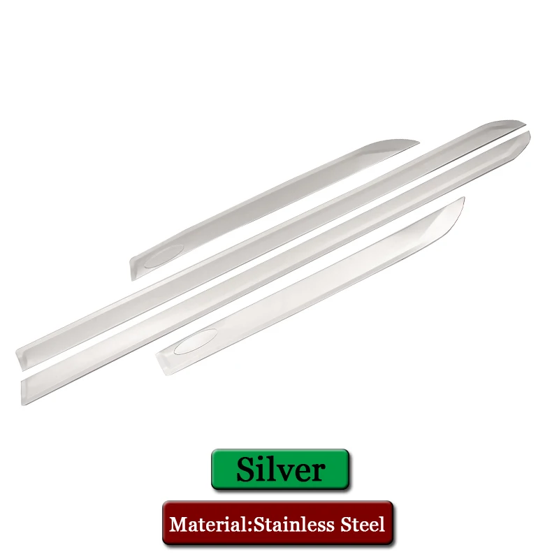 Стайлинг автомобиля литье из нержавеющей стали зеркальные декоративные полоски