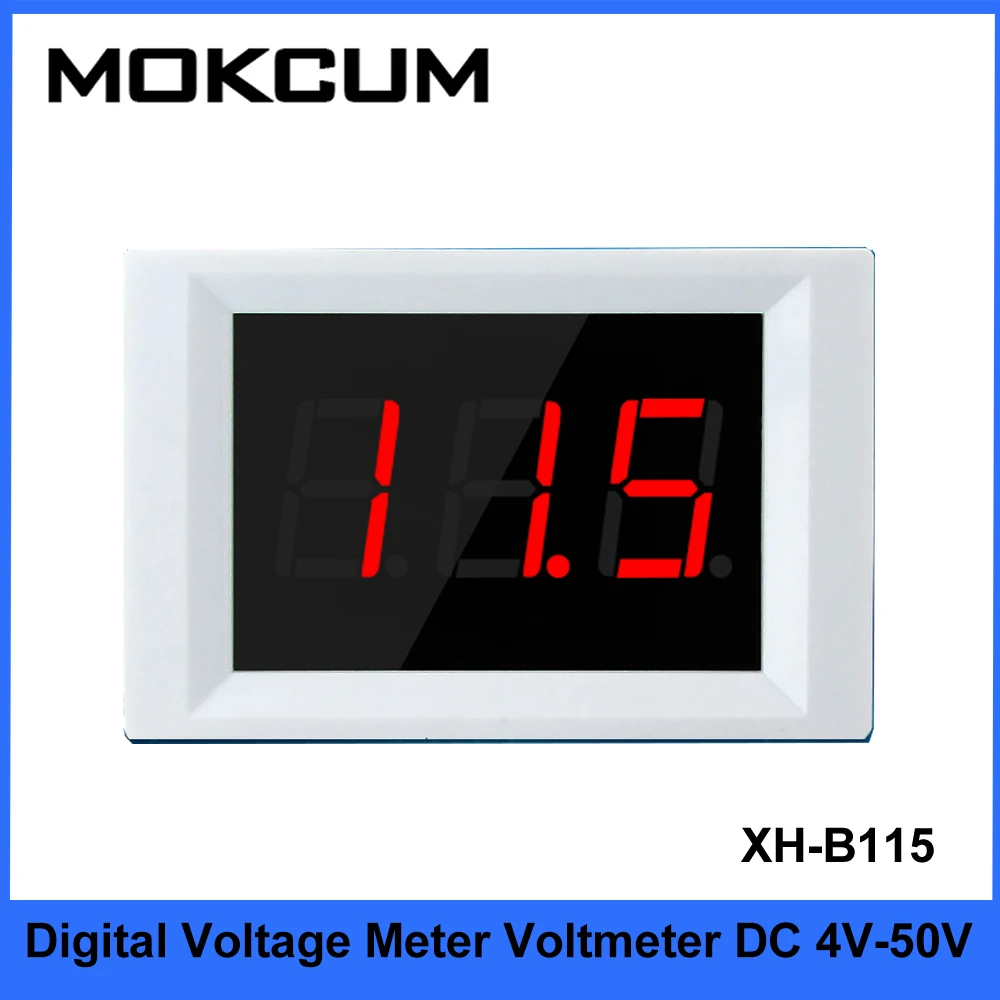 Xhb115 Dc Digital Alarm Voltage Meter High And Low Voltage Upper And Lower Limit Alarm Dc 450v