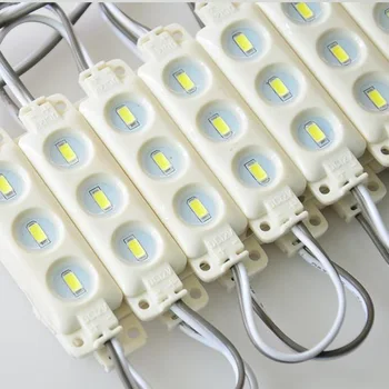 

12V waterproof 5730 3LEDs Injection molding LED Module high lumen super bright led modules lighting 100PCS/Lot