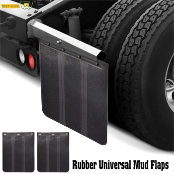 

2Pc Universal Front Rear Heavy Duty Rubber Mud Flaps Splash Guards For Car Pickup SUV Van Truck minivans Motor Home