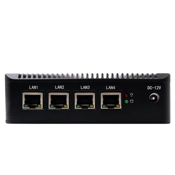 

Baytrail-D / I / M series J1900 CPU Fanless Mini Box PC with 4*LAN Industrial Box PC