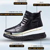 Genuine Leather Men's Boots Safety Shoes Men Chelsea Boots Steel Toe Shoes Work Sneakers Indestructible Shoes Security Boots ► Photo 2/6