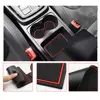 RUIYA tapis de rainure de porte de voiture pour Leon Cupra 5F 2017 2022 anti-dérapant Anti-poussière porte fente tampons Auto intérieur accessoires rouge ► Photo 3/6