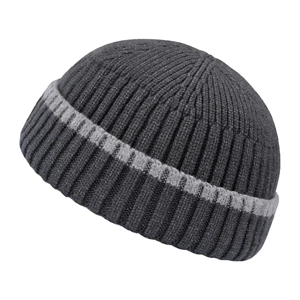 gray Skullies Beanies, короткая шапка Skullcap, Мужская зимняя шапка, женские зимние шапки для мужчин, шапки, капот, Женская Мягкая вязаная шапка, шапки - Цвет: gray