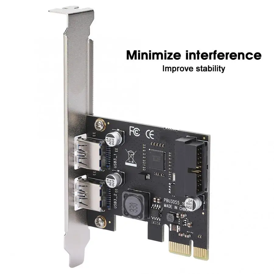 Переходная карта PCI E на USB3.0 аксессуар для настольного компьютера с фронтальной