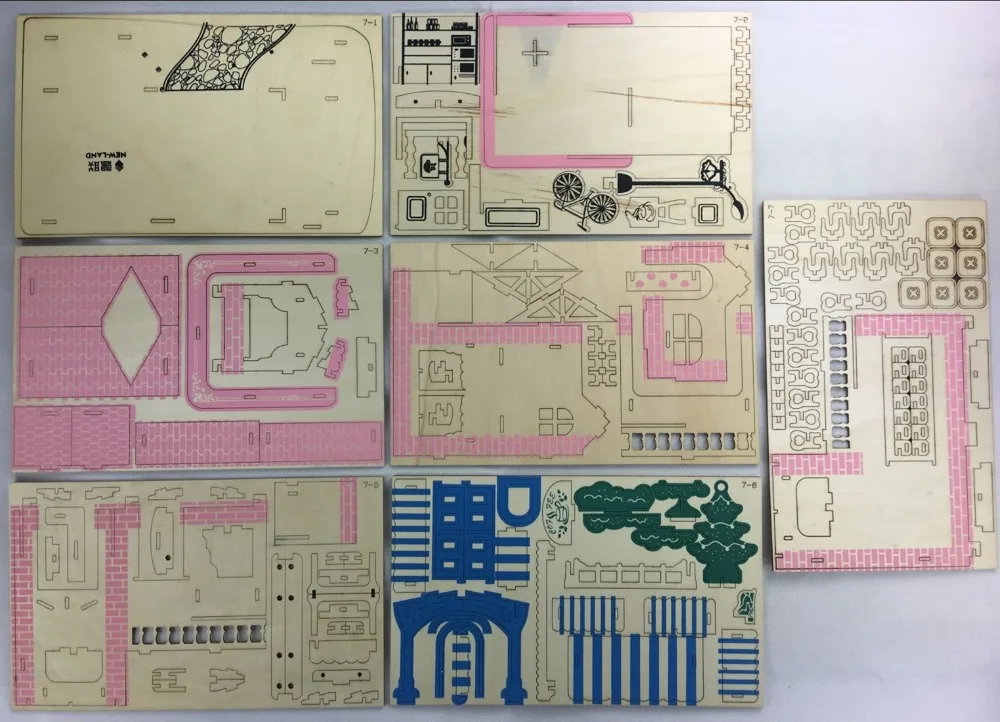 Романтический кофе бар магазин DIY 3D деревянные головоломки деревянные ремесло набор для сборки резка деревянные игрушки для Рождественский подарок 3100