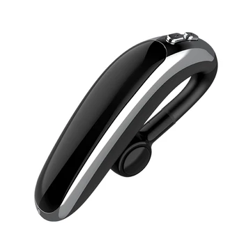 

H500 Bluetooth V5.0 Earphone Wireless Hook Design Mobile Phone Alternate Headphone for Left/Right Ear Headset for Driving