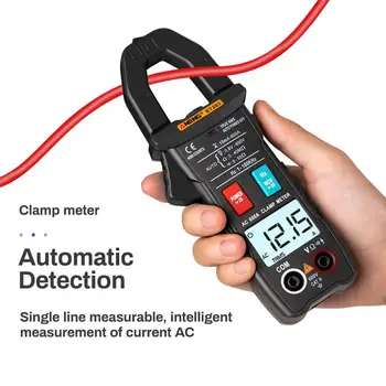 

ANENG ST203 Auto Digital Clamp Meter Multimeter 4000counts True RMS Mini Amp DC/AC Clamp Meters voltmeter 400v Automatic Range