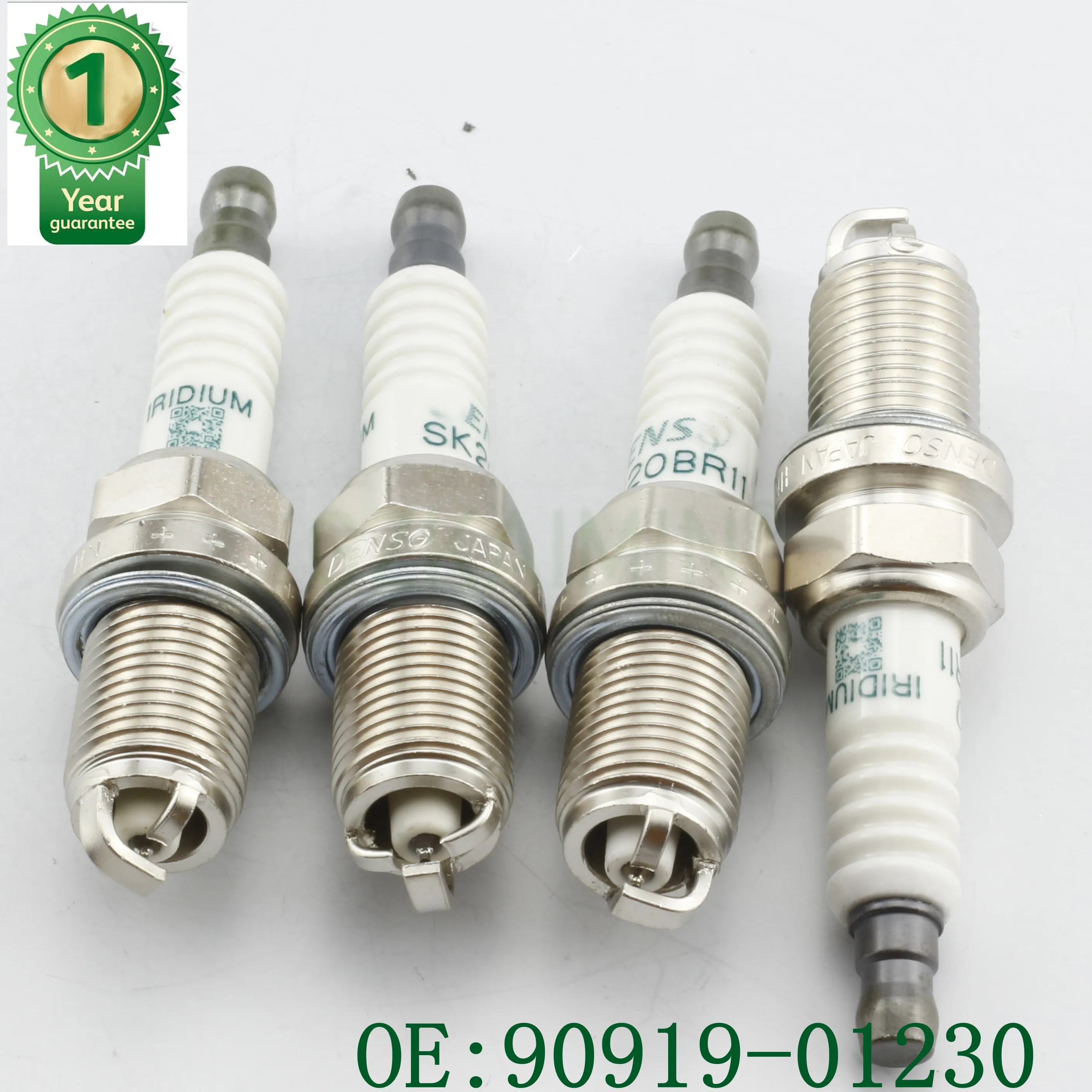 Горячая 4x иридиевая Свеча зажигания для Toyota Avensis AZT22 OEM 90919-01230 SK20BR11