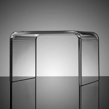 

Transparent acrylic small stool for children northern Europe simple modern low stool creative flat bench side table bench seats
