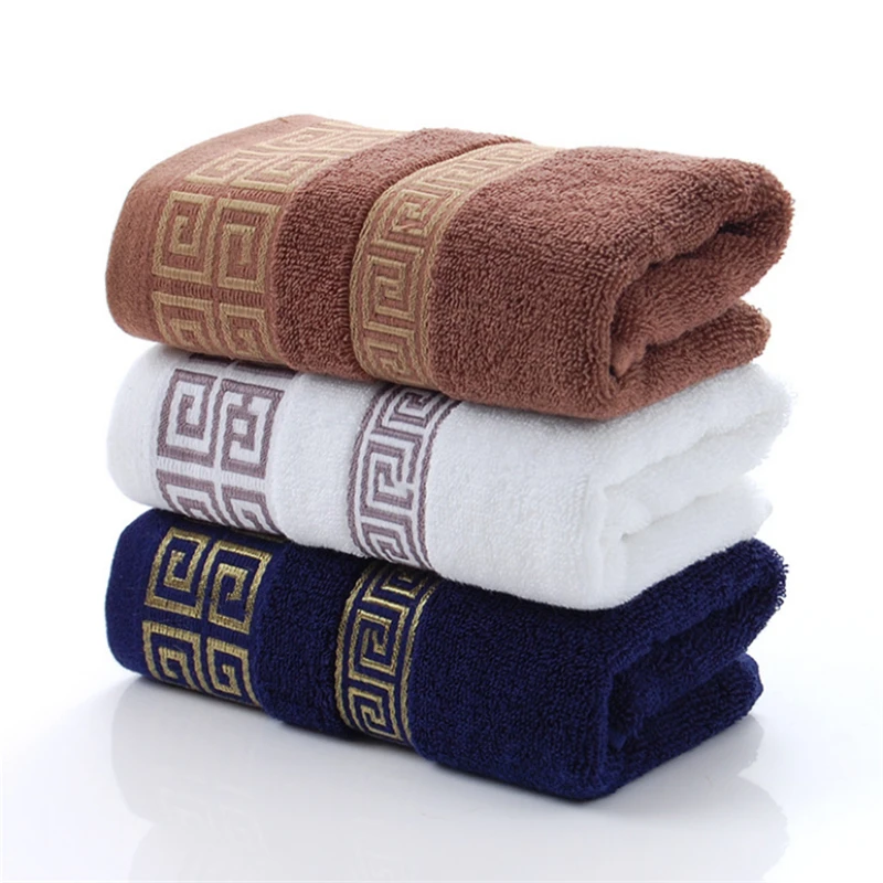 3xBrand New 100% Pure Cotton High Quality Soft Hand Face Towel 3 Colours 72×34cm 