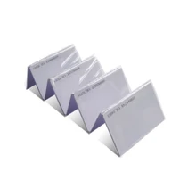 100 шт./лот белый пустой TK4100 EM4100 Бесконтактный RFID чип 125 кГц смарт-карта 0,8 мм только для контроля доступа посещаемость времени