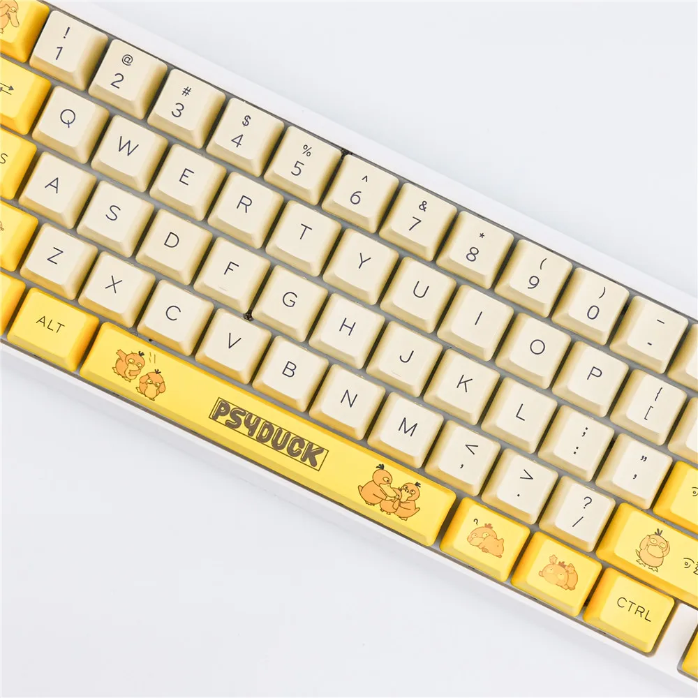 Conjunto Pbt Tintura Subbed Keycaps para mx Interruptor Mecânico Teclado Oem Perfil Tampas Chaves para Cereja 3000 Filco 1 - Imagem 5