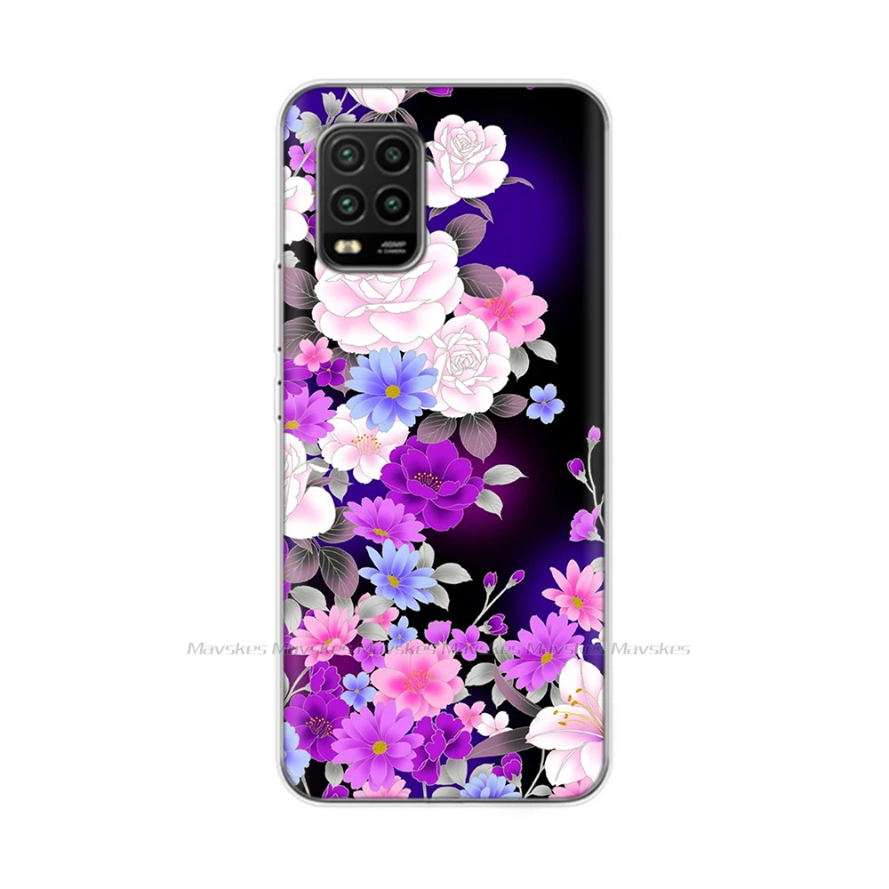 For Xiaomi Mi 10 Lite Case 6.57" Silicon Soft Tpu Back Cover for Xiaomi Mi 10 Lite 5G 10Lite Phone Case Shell Bumper Funda Coque 