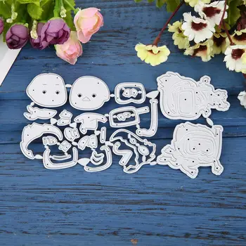 

Divers Swimming Metal Cutting dies 2019 new Craft Dies for Embossing Paper Card making Scrapbooking Decoration diving persons