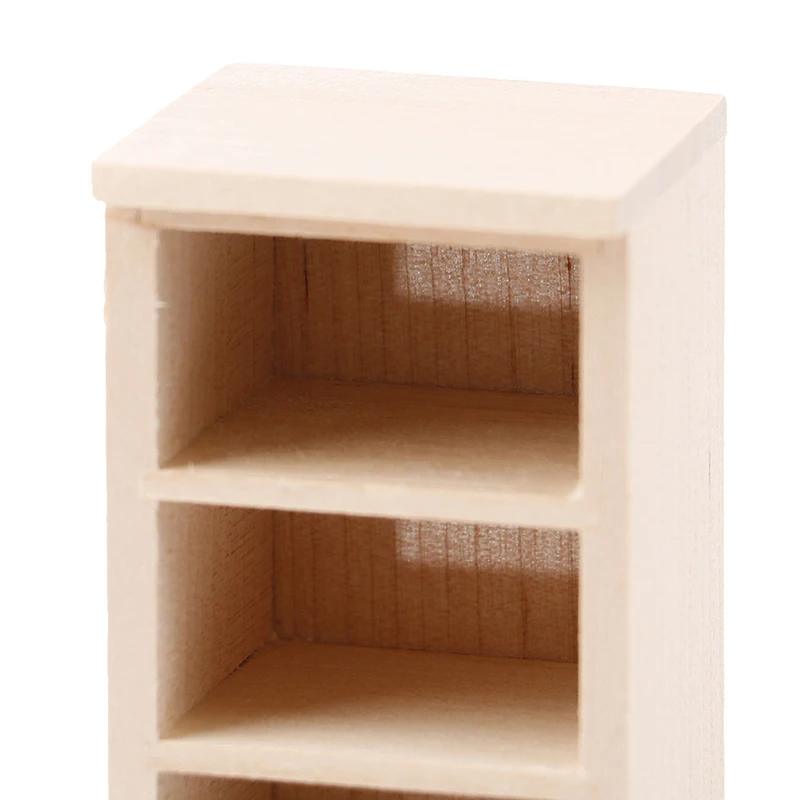 Wooden Storage Cabinet 1/12 Dollhouse 1