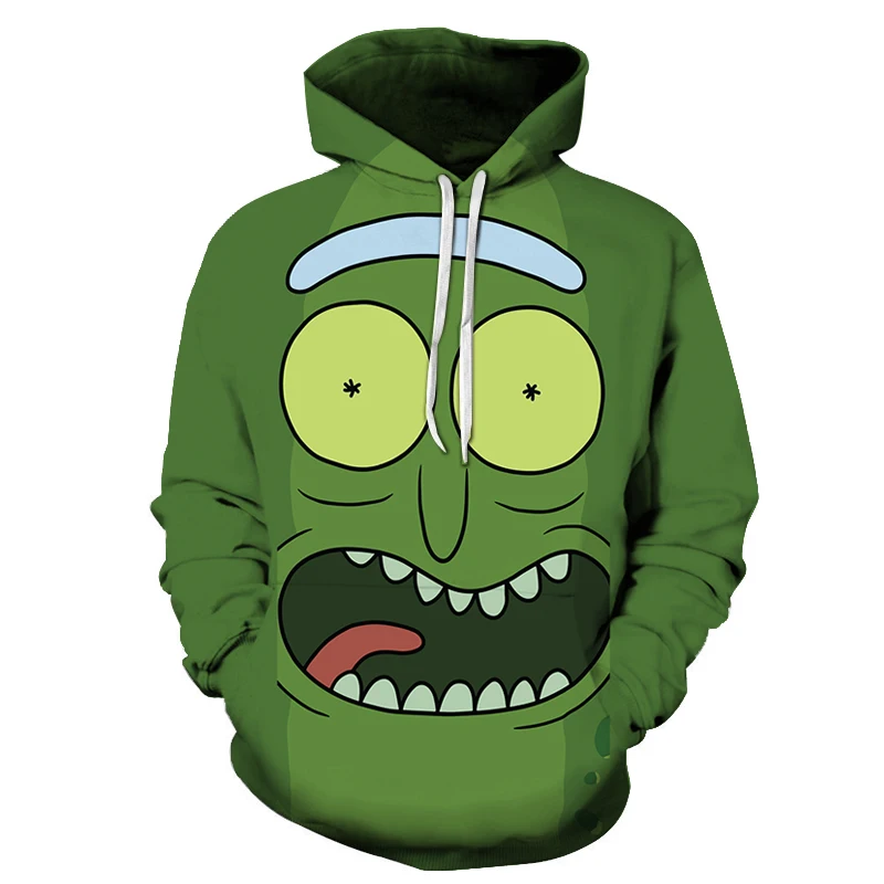 Лидер продаж Rick And Morty мужская толстовка с принтом женский осенний спортивный костюм с длинными рукавами для мужчин дизайн персонажа уличная мужская одежда
