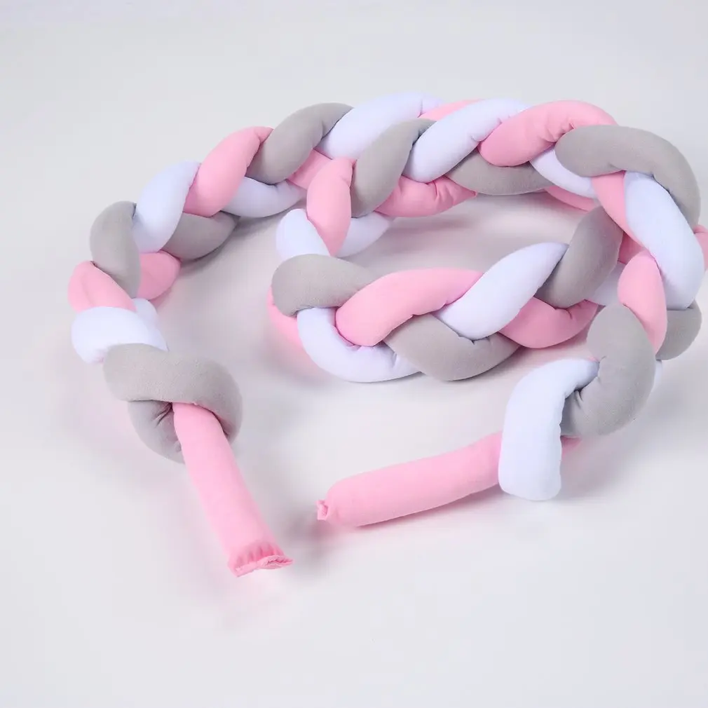 

New Danish Braid Long Knotted Ball Throw Pillow Sofa Pillow Dust For Kids