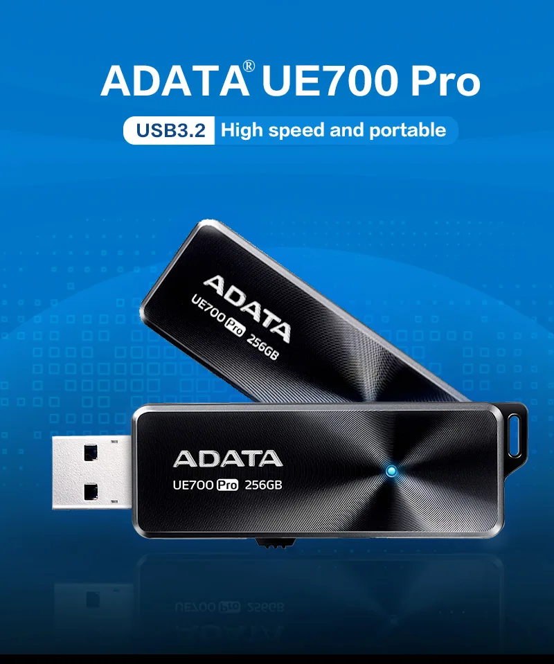 USB 3.2 ADATA UE700 Pro USB Flash Drive 512GB 256GB High Speed Portable Mini U Disk 128GB 64GB Pendrive Memory Stick cheap flash drives