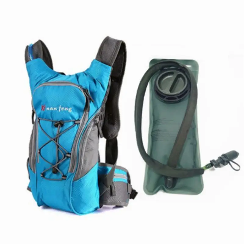 with 2.5L water bag 10л Водонепроницаемый mtb велосипедный рюкзак для воды, рюкзак для спорта на открытом воздухе для мужчин и женщин, рюкзак для пешего туризма, езды на велосипеде - Цвет: with 2.5L water bag