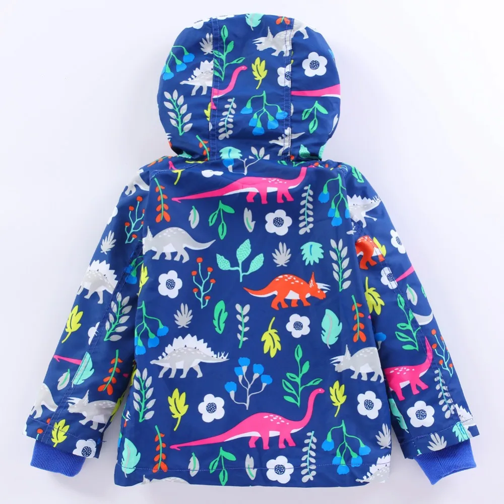 Детские плащи для девочек и мальчиков; милый дождевик с принтом динозавра; ветрозащитная куртка с капюшоном; Детские костюмы для путешествий и дождя