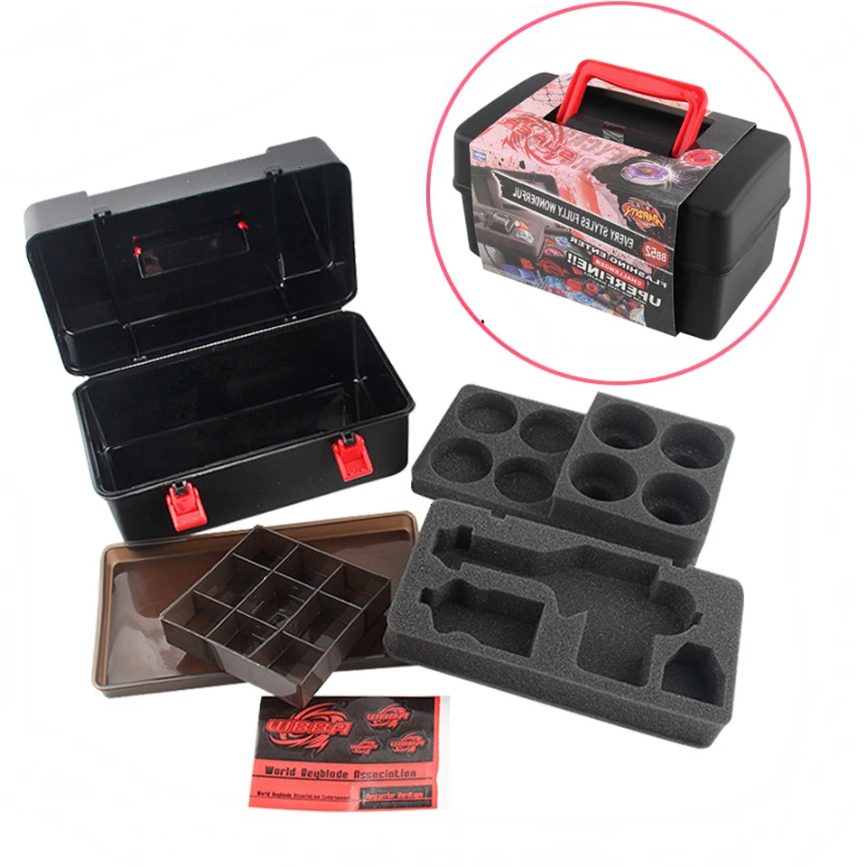 TAKARA TOMY Joint Association of Beyblades Toys Popping 4D Bayblade Metal Fusion Arena со спиннингом Toys Launcher - Цвет: Red box