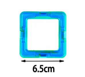 Пластиковые магнитные Строительные блоки DIY Association большой размер творчески сборка развивающие магнитные игрушки для детей