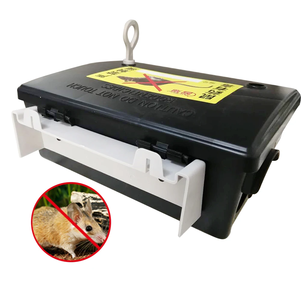 For Rat Mice Mouse No TRAP STATION RODENT BOX Professional Poison or Bait