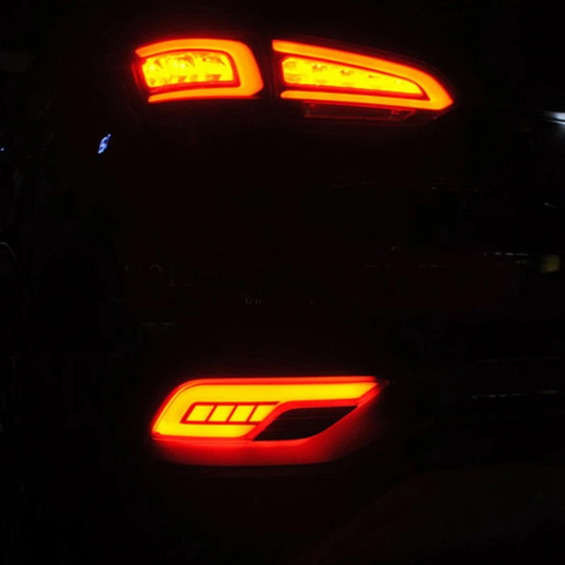 Стильные крассветодиодный задние противотуманные фары JSP тормозные для 2017 Up Hyundai