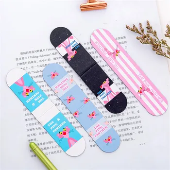 

1 pcs Magnetic Bookmarks Cute cartoon Creative Student Book Folder Mini Book Flip Book Clip Kawaii Paper Label School Office Sup