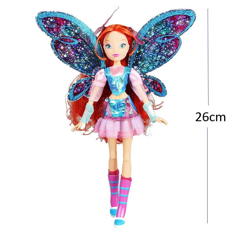 Tanie Believix Fairy Lovix Fairy Rainbow kolorowe dziewczyny lalki figurki bajki Bloom lalki z klasycznymi zabawkami dla dziewczyny prezent