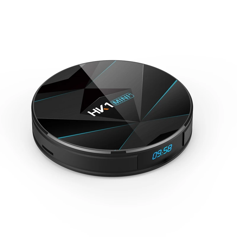 Hk1 Mini Android 9.0 Smart Tv Box 4Gb 2.4G/5G Wifi H.265 4K 3D Set Top Box Media Player(Uk Plug)