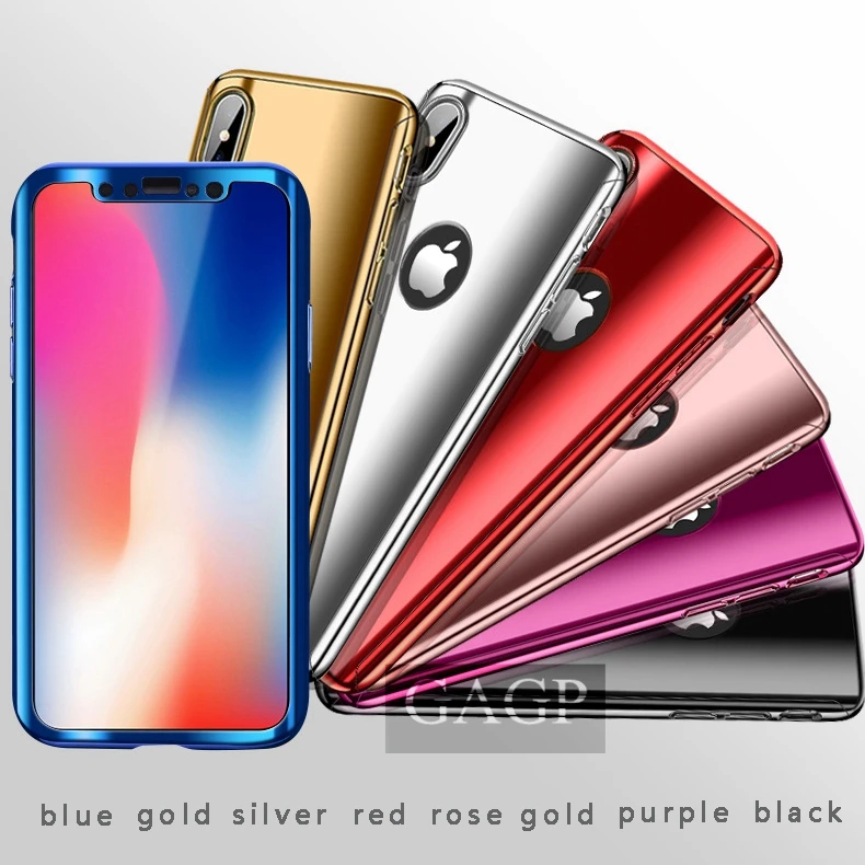 360 блестящий чехол для iphone XS Max X 6 6S plus XR 8 7 Plus 5S 5 SE Samsung S8 S9 Note 9 Note9 чехлы|case for iphone|case