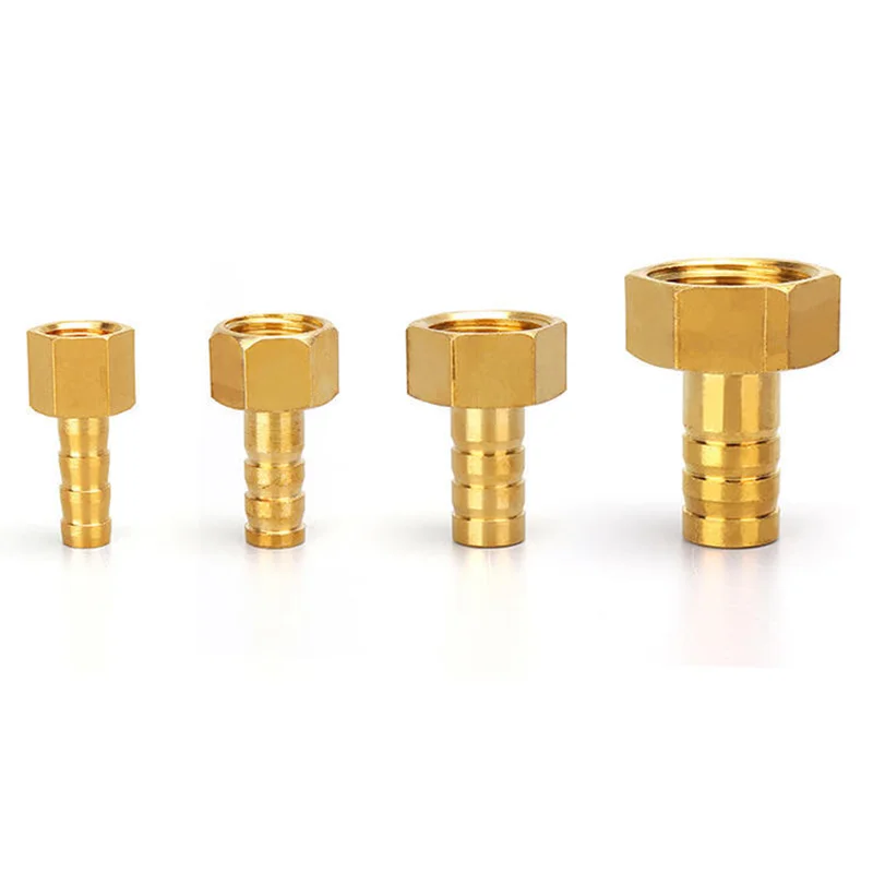 

Tower type Brass Hose Fitting 4mm-19mm Barb Tail 1/8" 1/4" 1/2" 3/8" BSP Female Thread Copper Connector Joint Coupler Adapter