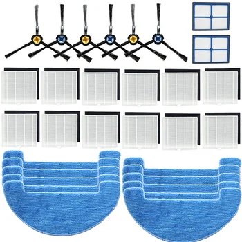 

XMX-Robot Vacuum Cleaner Hepa Filter Side Brush Mop Main Brush for Ilife V8 V8S X750 A7 X800 X785 V80 Robotic Parts Accessories