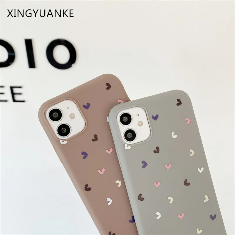 kawaii phone cases samsung Cute Bear Back Cover For Samsung Galaxy A10 A30 A20E A32 A52 A72 A41 A11 A12 A02S M21 M31S M51 A6 A7 A8 Plus 2018 Silicone Case silicone case samsung