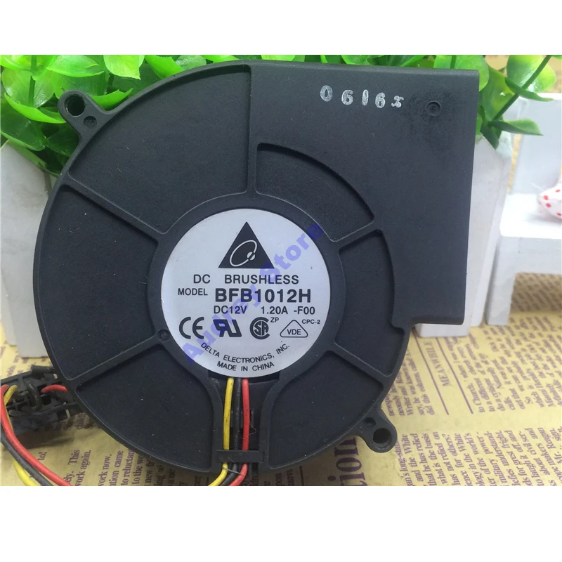 Вентилятор Delta BFB1012H 9733 DC12V 1.2A 9 6 Вт всасывающий центробежный турбинный воздушный