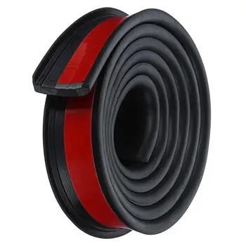 

1.5Mx4.5CM Rubber Car Wheel Arch Protection Mouldings Anti-collision Mudguard 2Pcs Universal Car Wheel Protection Wheel Sticker