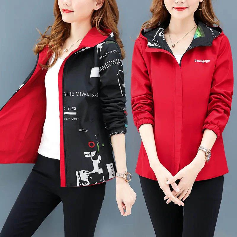 

Spring Short Jacket Women's Spring Clothing Spring And Autumn New Style Korean-style Loose-Fit Baseball Uniform Casual Vers
