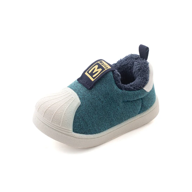 

Baby Cotton Shoes Women's 1-3 Years Old Winter Men's plus Velvet 2019 New Style Children Second Cotton Shoes Kids Shoe Anti-slip