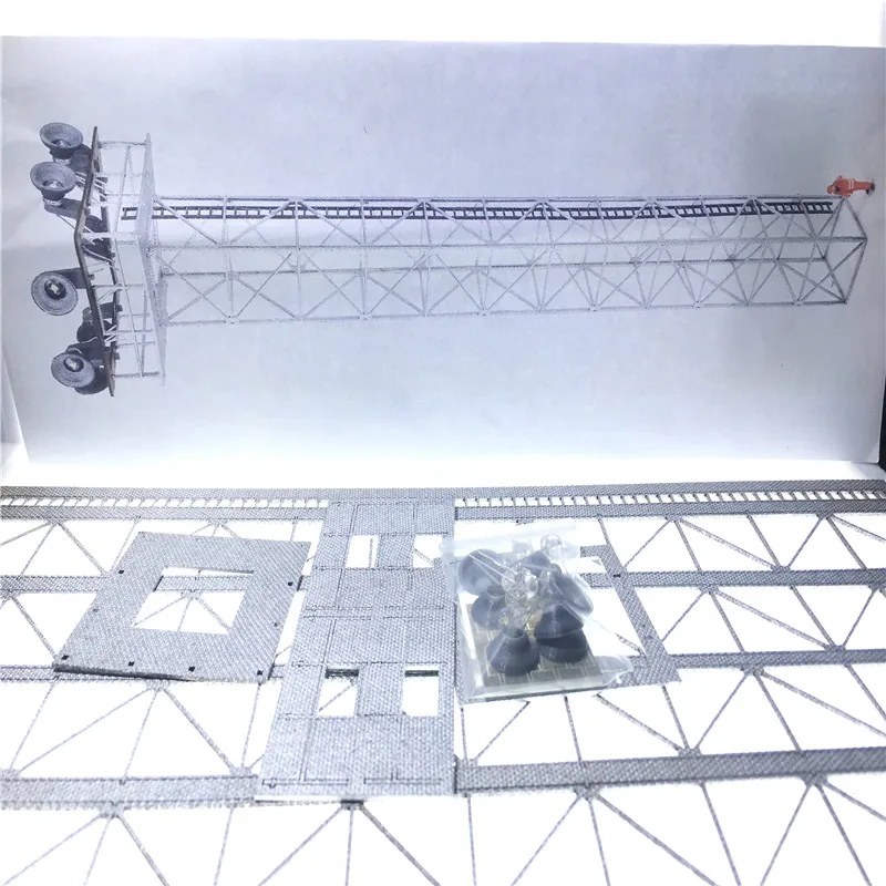 architecture model light ho train layout03