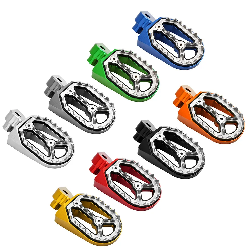Pit Dirt Bike motorcross CNC противоскользящая подставка для ног для Yamaha YZ85 125 250 YZ WR250F 1999- YZ450F 2004-216