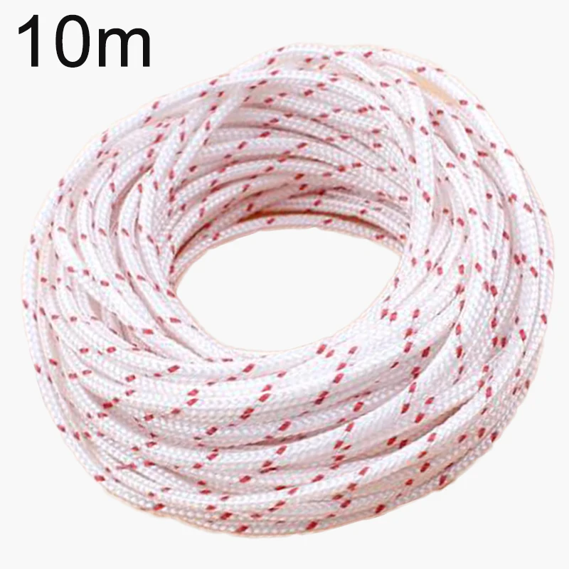 

10M Heavy Nylon Pull Starter Rope Cord For Stihl MS180 MS181 MS210 MS230 MS250 260 MS290 For Strimmer Chainsaw Lawnmower Engine